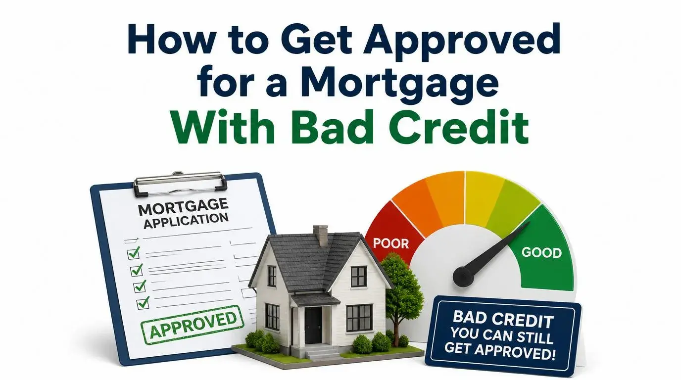 How to Get Approved for a Mortgage With Bad Credit