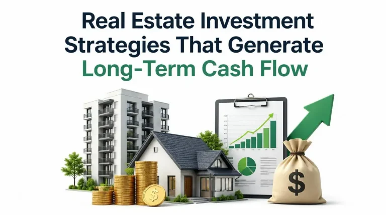 Real Estate Investment Strategies That Generate Long-Term Cash Flow